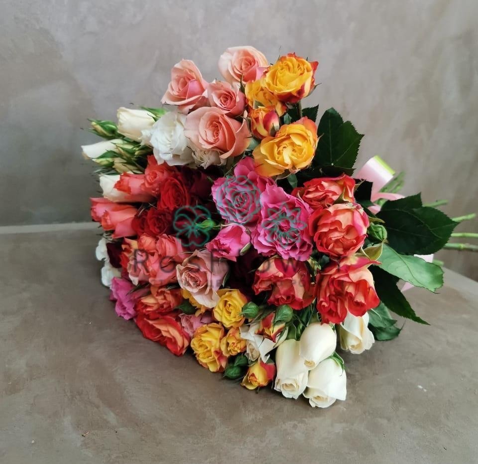 Букет цветов из: Розы в Дунай