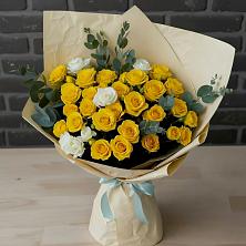 Букет цветов из:  Розы в Дунай