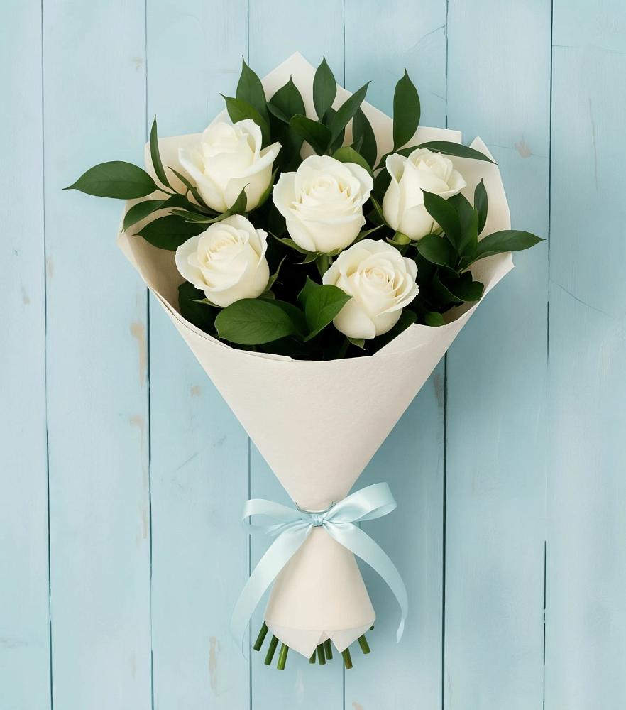 Букет цветов из: Розы в Дунай