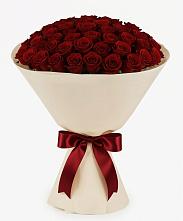 Букет 101 Бордовая роза Блэк Бакарра в Дунай