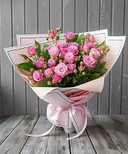 Букет Розовый кустик в Дунай