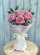 Букет цветов из:  Розы в Дунай