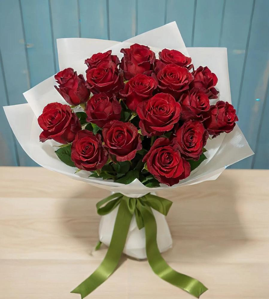 Букет Красные розы в Дунай