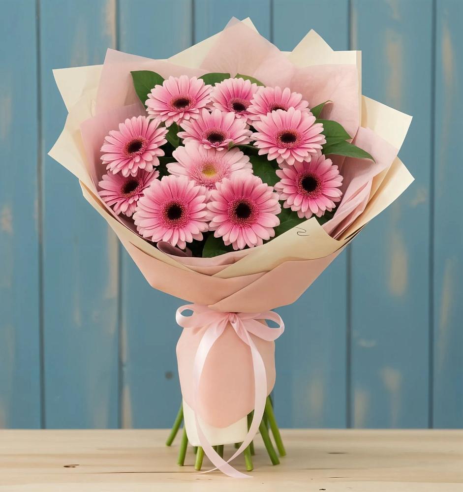 Букет цветов из: Герберы в Дунай