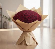 Букет 101 Красная роза в Дунай