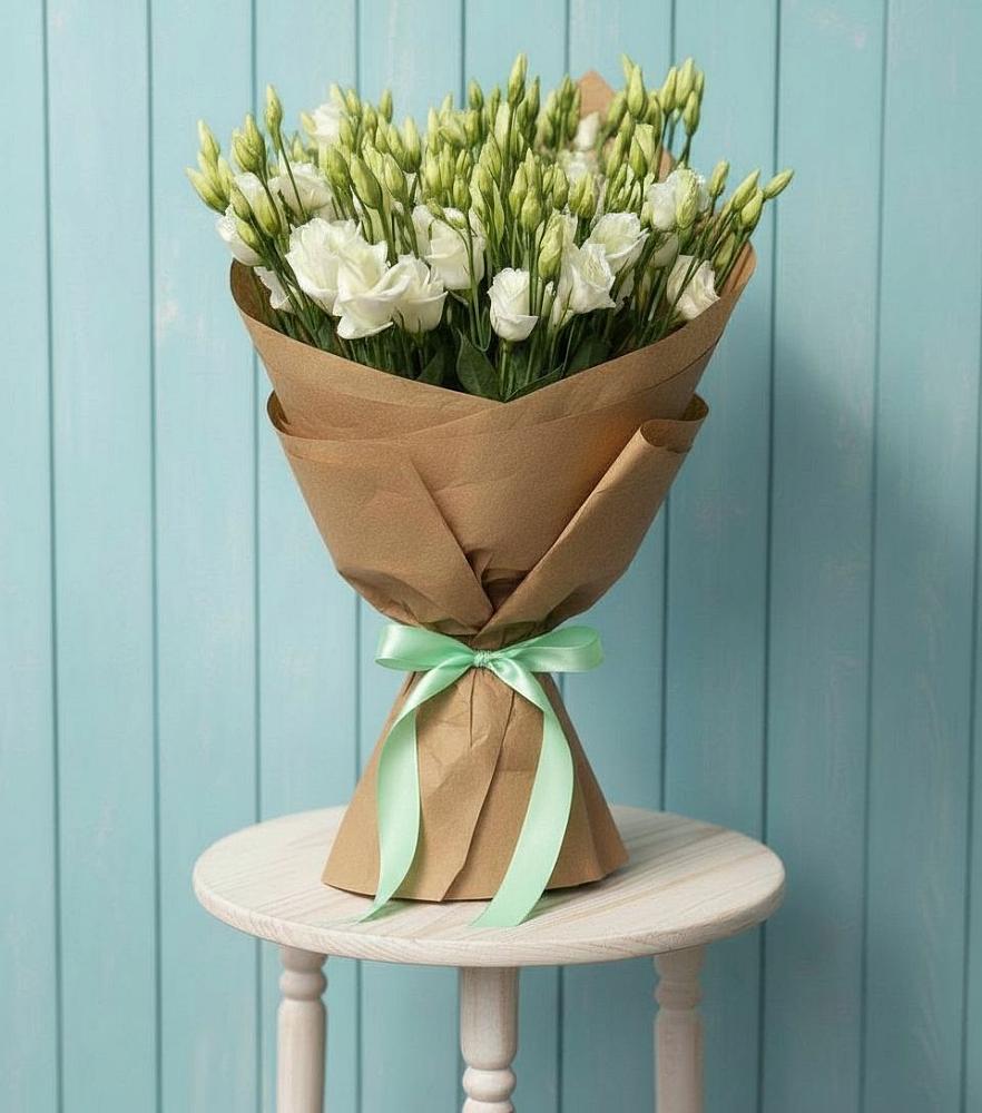 Букет цветов из: Лизиантусы в Дунай