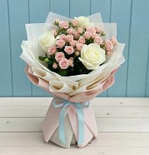 Букет цветов из:  Розы #REPLACE_PRED# Дунай
