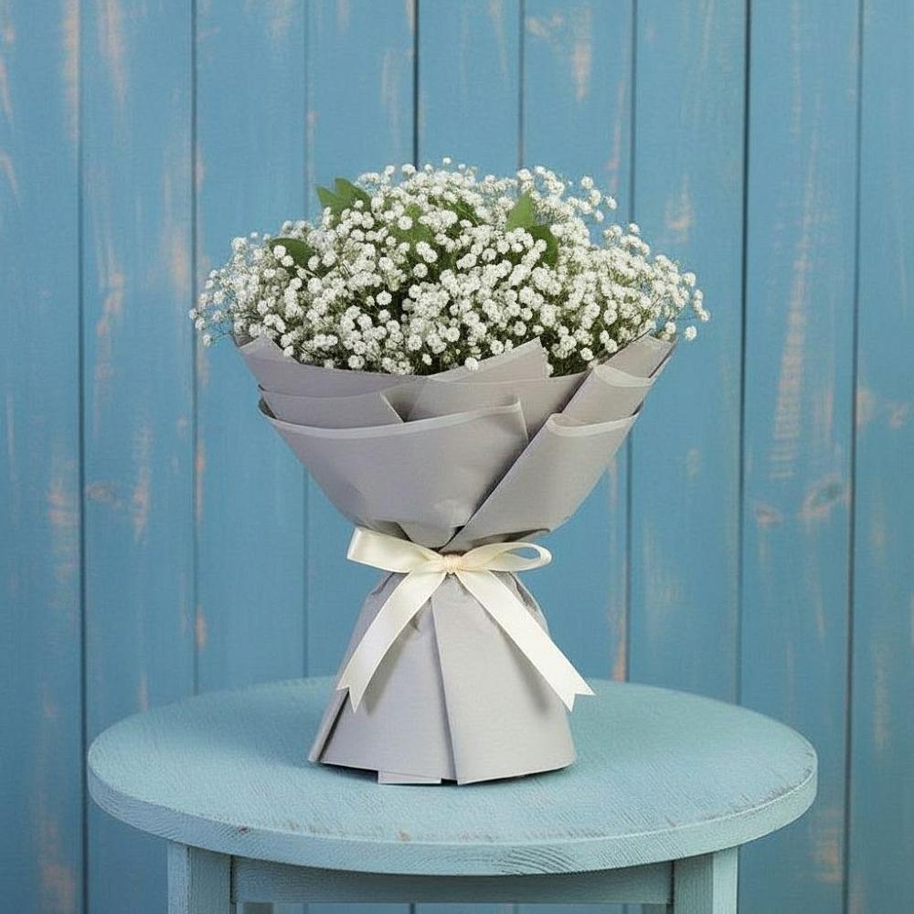 Букет цветов из: Гипсофила в Дунай