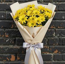 Букет цветов из:  Хризантемы в Дунай