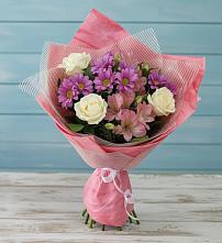 Букет цветов из:  Герберы в Дунай