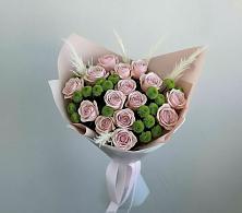 Букет цветов из:  Розы и Хризантемы в Дунай