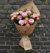 Букет цветов из:  Розы в Дунай