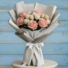Букет цветов из:  Розы в Дунай