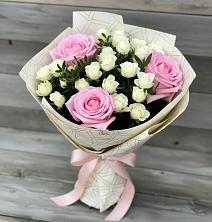 Букет цветов из:  Розы в Дунай