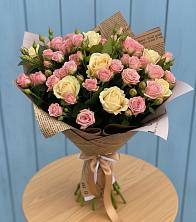 Букет цветов из:  Розы в Дунай