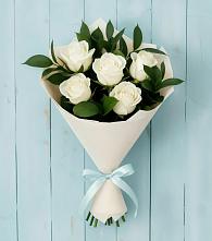 Букет цветов из:  Розы в Дунай