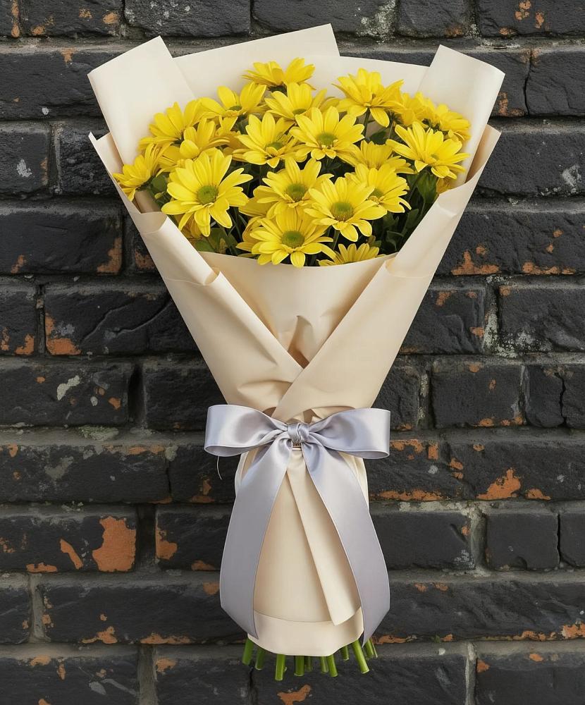 Букет цветов из: Хризантемы в Дунай