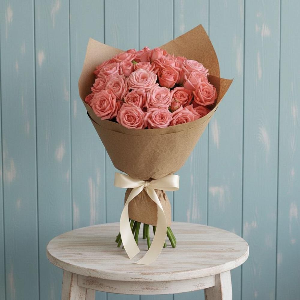 Букет цветов из: Розы в Дунай