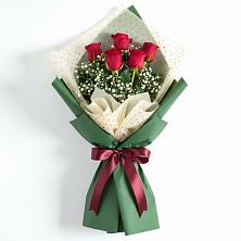 Букет цветов из:  Розы в Дунай