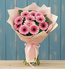 Букет цветов из:  Герберы в Дунай