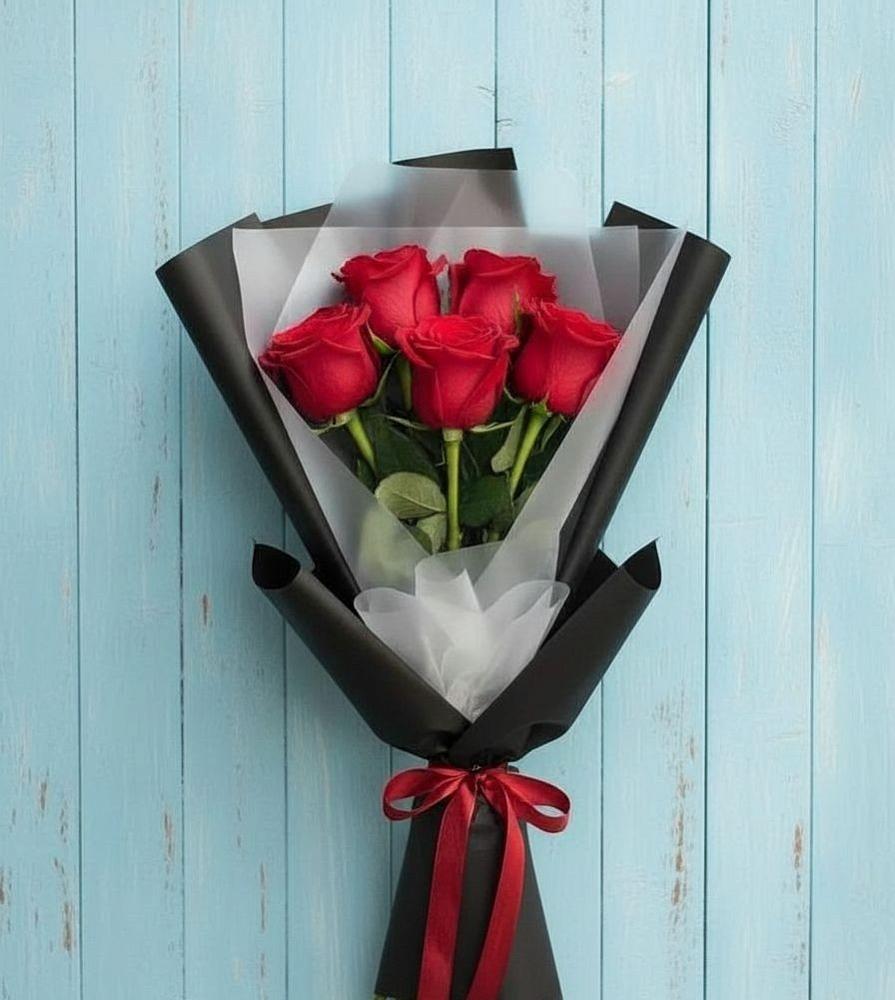 Букет цветов из: Розы в Дунай